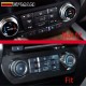 EPMAN 100SETS/CARTON Aluminum Alloy Air Conditioner Audio Volume Tune 4WD Switch Knob Ring Interior Covers Trim for Ford F150 XLT 2016-2020 EPNSF150-100T