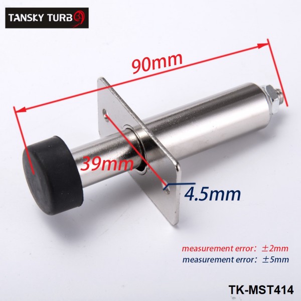 TANSKY - 2Pcs/Set Stainless Chrome Door Poppers Trunk Popper Street Rod For FORD Mustang GT TK-MST414