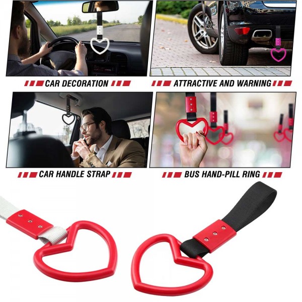 JDM Tsurikawa Ring Subway Train Bus Handle Strap Charm Drift for Cars SUV Subway Bus Auto Interior Exterior Warning Decoration JDM Tsurikawa Ring Subway Train Bus Handle Strap Charm Drift for Cars SUV Subway Bus Auto Interior Exterior Warning Decoration