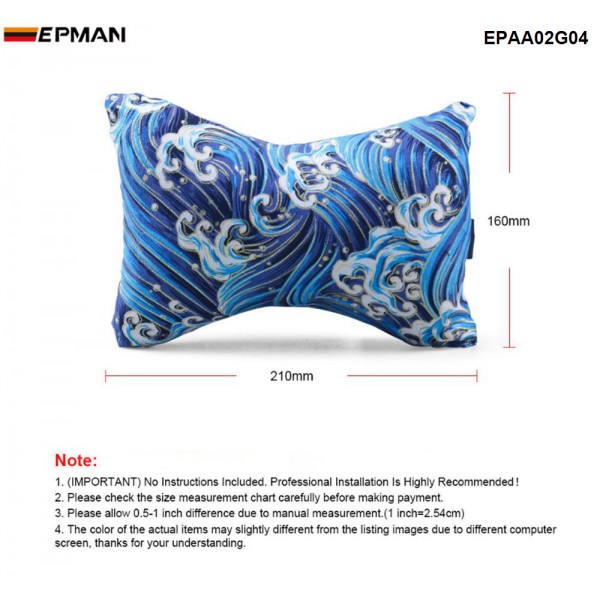 10PCS/CTN JDM Japanese Ukiyo-e Car Seat Head Neck Rest Pillow Car Cover Vehicular Pillow Seat Headrest Accessories EPAA02G04-10PCS 10PCS/CTN JDM Japanese Ukiyo-e Car Seat Head Neck Rest Pillow Car Cover Vehicular Pillow Seat Headrest Accessories EPAA02G04-10PCS