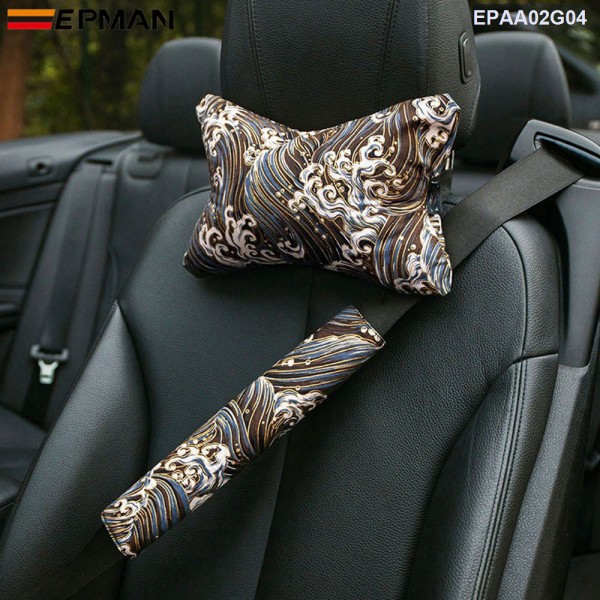 10PCS/CTN JDM Japanese Ukiyo-e Car Seat Head Neck Rest Pillow Car Cover Vehicular Pillow Seat Headrest Accessories EPAA02G04-10PCS 10PCS/CTN JDM Japanese Ukiyo-e Car Seat Head Neck Rest Pillow Car Cover Vehicular Pillow Seat Headrest Accessories EPAA02G04-10PCS