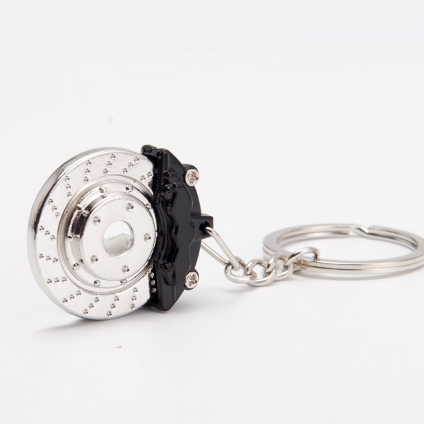 Car Keychain Keyring Creative Auto Part Model Mini  Brake Caliper Cover Keyring  YSK05