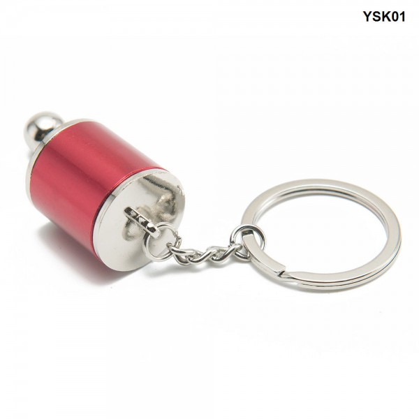 Metal Alloy 6-Speed Gear Shift Gearbox Key Ring Keyring Keychain Gifts YSK01