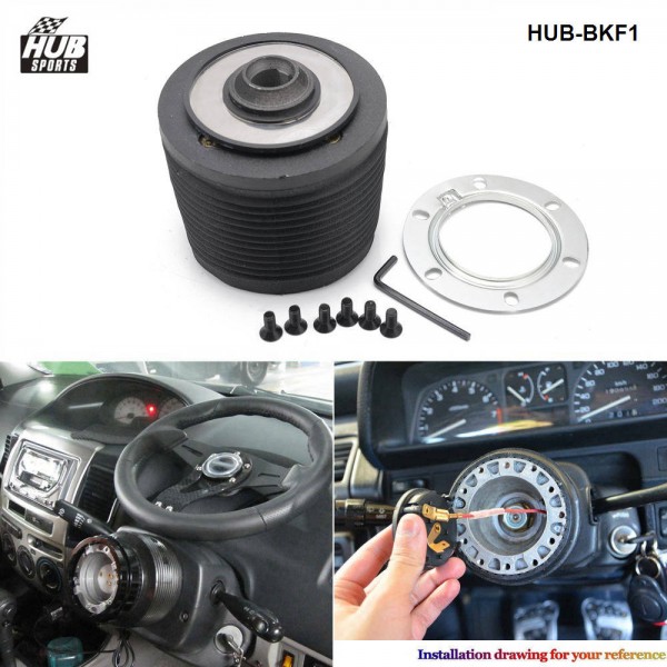 Hubsport Jdm Boss Kit Steering Wheel Standard 6 Hole Hub Adapter For Ford Mustang 89-95 Non-Gt HUB-BKF1 Hubsport Jdm Boss Kit Steering Wheel Standard 6 Hole Hub Adapter For Ford Mustang 89-95 Non-Gt HUB-BKF1