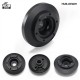 Steering Wheel Short Hub Adapter Boss Kit Aluminum Black For BMW E46 M3 and All E90 HUB-KE46H