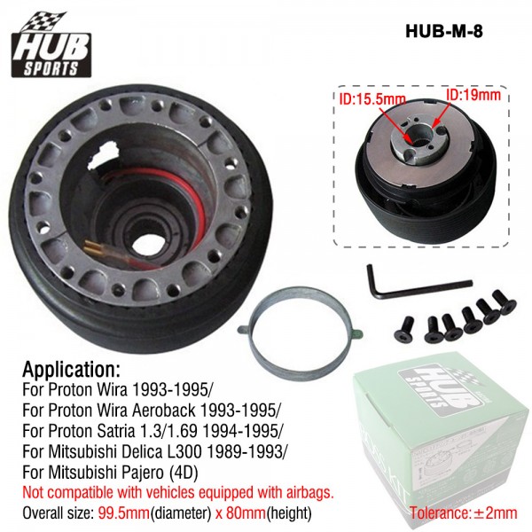 M-8 Steering Wheel Hub Adapter Boss Kit For Mitsubishi Lancer Galant HUB-M-8