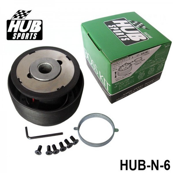 HUB SPORTS Car Steering Wheel Quick Release N-6 Hub Boss Adapter Kit N-6 for Nissan HUB-N-6