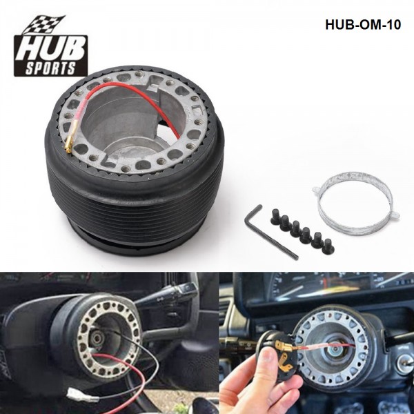 Hubsport Aluminum Racing Steering Wheel Short Hub Kit Adapter Boss Kit For Old Mitsubishi HUB-OM-10 Hubsport Aluminum Racing Steering Wheel Short Hub Kit Adapter Boss Kit For Old Mitsubishi HUB-OM-10