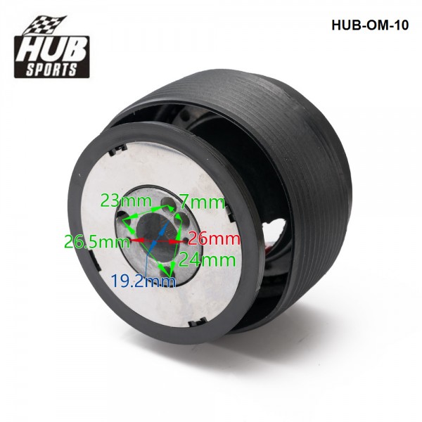 Hubsport Aluminum Racing Steering Wheel Short Hub Kit Adapter Boss Kit For Old Mitsubishi HUB-OM-10 Hubsport Aluminum Racing Steering Wheel Short Hub Kit Adapter Boss Kit For Old Mitsubishi HUB-OM-10