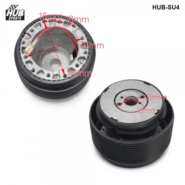 Hubsport Racing Steering Wheel Hub Quick Release Adapter Boss Kit for Suzuki HUB-SU4 Hubsport Racing Steering Wheel Hub Quick Release Adapter Boss Kit for Suzuki HUB-SU4
