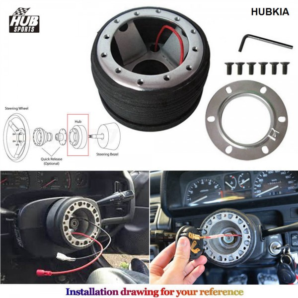 Steering Wheel Boss Hub Kit Adapter 5702 For KIA Sorento Sephia Opirus Sportage HUBKIA