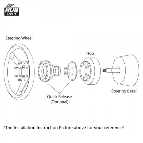 Steering Wheel Boss Kit Short Hub Adapter Kit For Scion FR-S For Subaru BRZ For Toyota 86 Jdm HUB-K125H