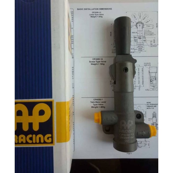 EPMAN Single Bore CP3550-13 Lever type brake proportioning valve with 7 settings With Ap Logo CP3550-13