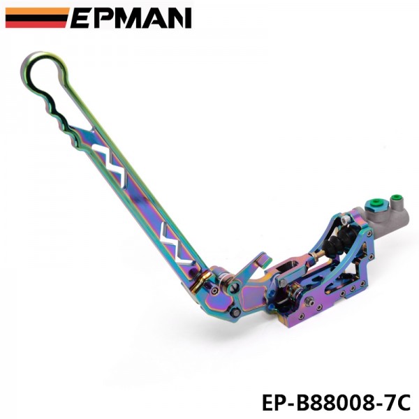 EPMAN Adjustable Billet Hydraulic Horizontal Drift Rally E-brake Racing Handbrake Lever EP-B88008 EPMAN Adjustable Billet Hydraulic Horizontal Drift Rally E-brake Racing Handbrake Lever EP-B88008