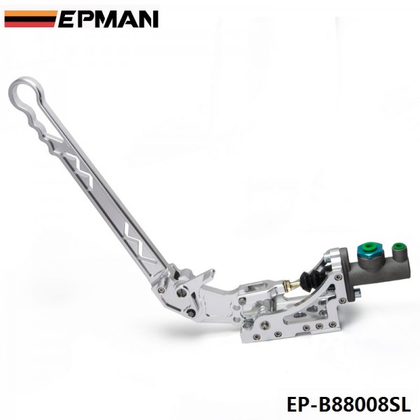 EPMAN Adjustable Billet Hydraulic Horizontal Drift Rally E-brake Racing Handbrake Lever EP-B88008 EPMAN Adjustable Billet Hydraulic Horizontal Drift Rally E-brake Racing Handbrake Lever EP-B88008