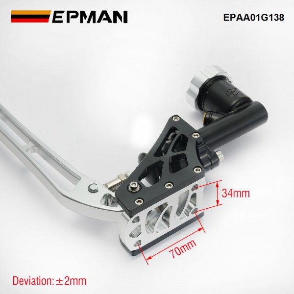 EPMAN Car Hydraulic Hydro Handbrake Racing E-Brake Lever Gear Locking Oil Tank Drift EPAA01G138 EPMAN Car Hydraulic Hydro Handbrake Racing E-Brake Lever Gear Locking Oil Tank Drift EPAA01G138