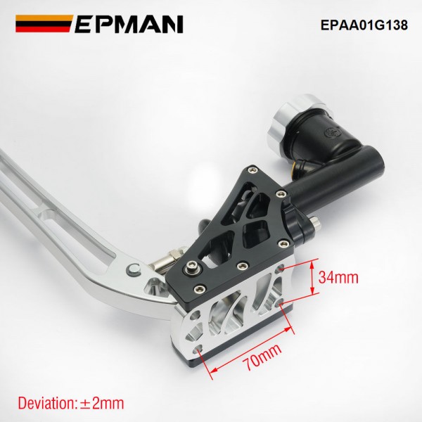 EPMAN Car Hydraulic Hydro Handbrake Racing E-Brake Lever Gear Locking Oil Tank Drift EPAA01G138 