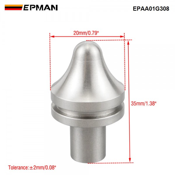 EPMAN Stainless Steel Clutch Release Arm Fork Ball Pivot Bearing Pin 21511223328 for BMW E82 E36 E46 E90 EPAA01G308 EPMAN Stainless Steel Clutch Release Arm Fork Ball Pivot Bearing Pin 21511223328 for BMW E82 E36 E46 E90 EPAA01G308