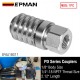 EPMAN PD242 Series PD Steel Test Port and Diagnostic Equipment Quick Coupler with Female Pipe Thread, 1/8" Body Size, 1/4"-18 NPTF Thread Size, 2.12" Length EPAA18G11 EPMAN PD242 Series PD Steel Test Port and Diagnostic Equipment Quick Coupler with Female Pipe Thread, 1/8" Body Size, 1/4"-18 NPTF Thread Size, 2.12" Length EPAA18G11