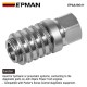 EPMAN PD242 Series PD Steel Test Port and Diagnostic Equipment Quick Coupler with Female Pipe Thread, 1/8" Body Size, 1/4"-18 NPTF Thread Size, 2.12" Length EPAA18G11 EPMAN PD242 Series PD Steel Test Port and Diagnostic Equipment Quick Coupler with Female Pipe Thread, 1/8" Body Size, 1/4"-18 NPTF Thread Size, 2.12" Length EPAA18G11