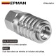 EPMAN PD242 Series PD Steel Test Port and Diagnostic Equipment Quick Coupler with Female Pipe Thread, 1/8" Body Size, 1/4"-18 NPTF Thread Size, 2.12" Length EPAA18G11