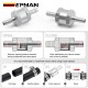 EPMAN Universal Aluminum One way Flow Check valve Non Return Inline for Gas or Diesel fuel EPAA22G01KM