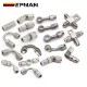 EPMAN 1PC AN3 Motorcycle Motor Bike Hydraulic Brake Oil Hose Line Banjo Fitting Stainless Steel For Car Auto Motorcycle