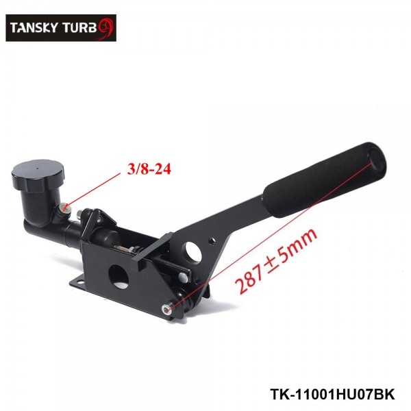 TANSKY -Black General Racing Car E-Brake Drift Racing Handbrake Lever Gear Locking Turnk (Master cylinders: 0.7Bar) TK-11001HU07BK
