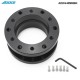 ADDCO Aluminum Alloy 40mm Height Car Steering Wheel Hub Extension Adapter Spacer ADDG40MMBK