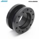 ADDCO Aluminum Alloy 40mm Height Car Steering Wheel Hub Extension Adapter Spacer ADDG40MMBK