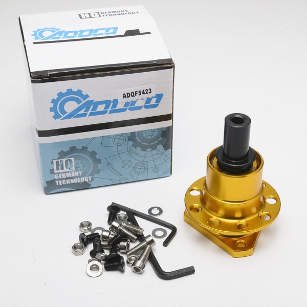 ADDCO Quick Release Splined Weld-On 3 Bolt For Steering Wheel Hub/Boss ADQF5423