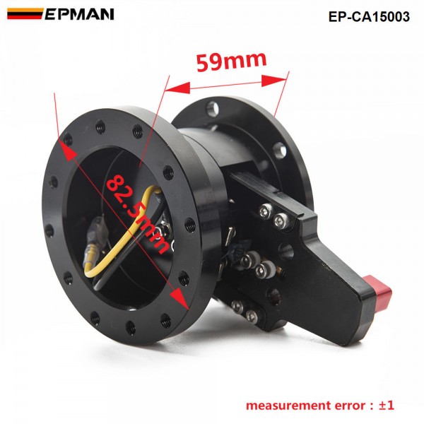 JDM Racing Quick Tilt Steering Wheel System With Lock Black Universal Tilt Steering Wheel Hub EP-CA15003 JDM Racing Quick Tilt Steering Wheel System With Lock Black Universal Tilt Steering Wheel Hub EP-CA15003