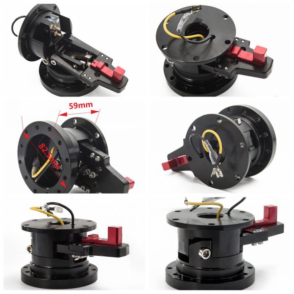  JDM Racing Quick Tilt Steering Wheel System With Lock Black Universal Tilt Steering Wheel Hub EP-CA15003