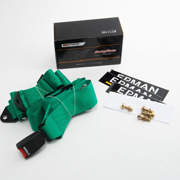 EPMAN -Racing Style Competition 4 Point Snap-In 3" Seat Belt safety belt Harness EPM-04BUC EPMAN -Racing Style Competition 4 Point Snap-In 3" Seat Belt safety belt Harness EPM-04BUC