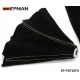 EPMAN Universal JDM Black Suede JDM Manual/Auto Shifter Shift Boot Cover Manual/Auto Stitch Blue Yellow Red EP-PDT03FS