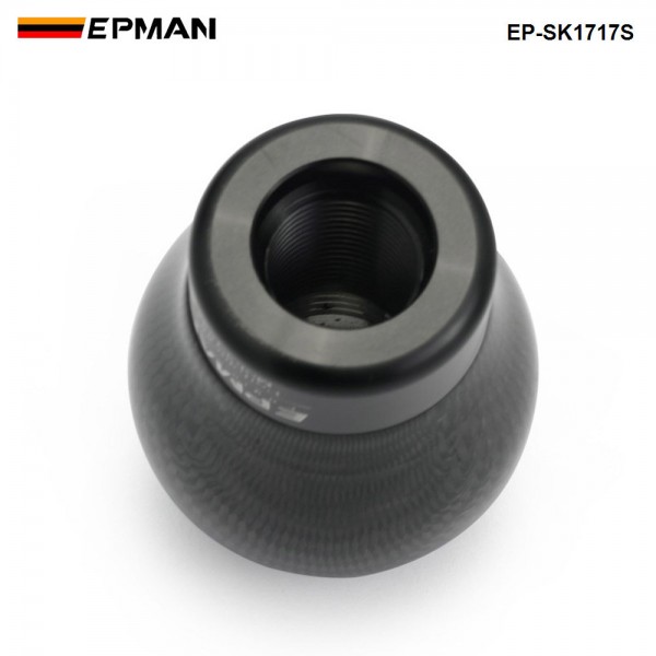 EPMAN Real Carbon Fiber Aluminum Gear Snob Manual Transmission Aluminum Gear Shift Knob For Honda VW BMW EP-SK1717S