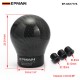 EPMAN Real Carbon Fiber Aluminum Gear Snob Manual Transmission Aluminum Gear Shift Knob For Honda VW BMW EP-SK1717S