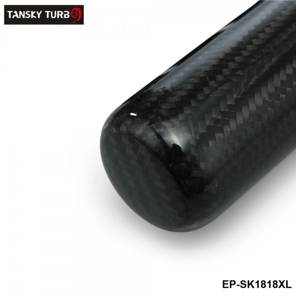 EPMAN 130mm Carbon Fiber Manual Transmission Aluminum Gear Shift Knob For Honda VW BMW EP-SK1818XL EPMAN 130mm Carbon Fiber Manual Transmission Aluminum Gear Shift Knob For Honda VW BMW EP-SK1818XL