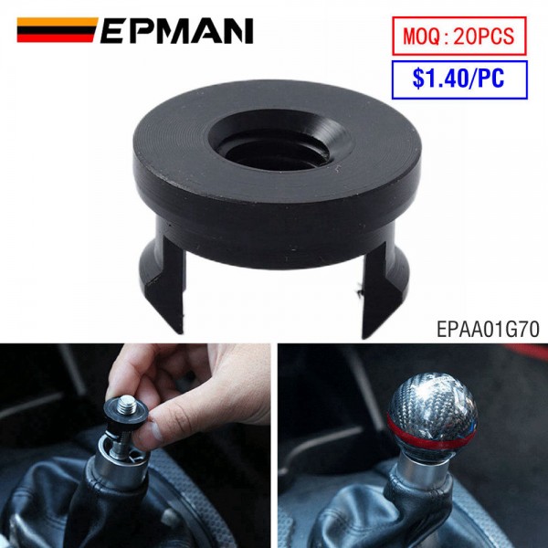 EPMAN M10 x 1.5 Gear Shift Knob Boot Retainer Adapter Fit For Honda GK5 14-19 Shift Knob Boot Retainer EPAA01G70