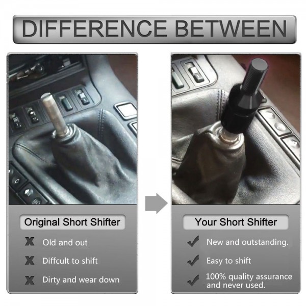 EPMAN Universal Car Manual Gear Shift Knob Adapter For M12x1.25 M10x1.5 Non Threaded Shifters Aluminum For BMW Mini EPAA02G08K EPMAN Universal Car Manual Gear Shift Knob Adapter For M12x1.25 M10x1.5 Non Threaded Shifters Aluminum For BMW Mini EPAA02G08K