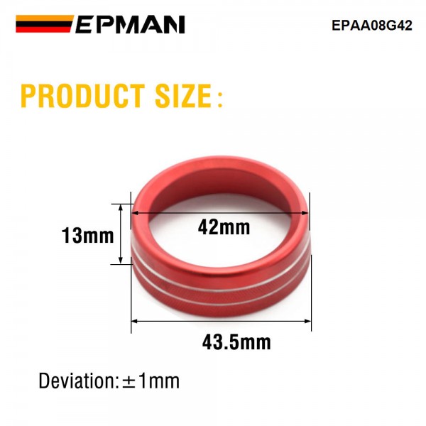EPMAN 100SETS/CARTON Air Conditioner AC Switch Audio CD Button Knob Cover Trim Compatible With Toyota Tacoma 2016 2017 2018 2019 2020 2021 2022 EPAA08G42-100T EPMAN 100SETS/CARTON Air Conditioner AC Switch Audio CD Button Knob Cover Trim Compatible With Toyota Tacoma 2016 2017 2018 2019 2020 2021 2022 EPAA08G42-100T