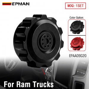 EPMAN Upgrade Shift knob Dash Mounted Aluminum Auto Trans Shift Lever Knob,For Ram 1500 2013-2018 Accessories EPAA09G20