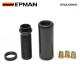 EPMAN Real Carbon Stealth Adjustable Height Gear Knob M12 x 1.25 With M10 x 1.5 M10 x 1.25 M8 x 1.25 Thread Racing Shift Knob EPAA13G01K