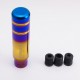 EPMAN JDM Burnt Blue Style Gold Aluminum 13cm Gear Shift Knob Shifter Lever Head for Universal Car EPSK230NEG EPMAN JDM Burnt Blue Style Gold Aluminum 13cm Gear Shift Knob Shifter Lever Head for Universal Car EPSK230NEG
