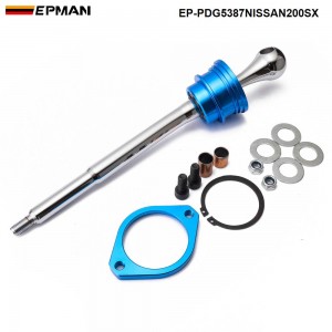 EPMAN JDM Manual Transmission Chrome Solid Short Throw Shifter For Nissan 91-01 Sentra EP-PDG5387NISSAN200SX