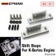 EPMAN Aluminum Billet Shifter Stops For K-Tuned RSX Billet Shifter Box Gear Lever Stops EPAA01G109 EPMAN Aluminum Billet Shifter Stops For K-Tuned RSX Billet Shifter Box Gear Lever Stops EPAA01G109