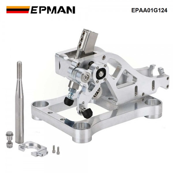 EPMAN Billet Aluminum Shifter Shift Box for Honda Acura Accord CL7 CL9 TSX TL K24 K20 Base Plate EPAA01G124