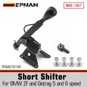 EPMAN Aluminum Billet Short Shifter Box For BMW E10 E12 E21 E23 E24 E28 E3 E30 E31 E32 E34 E36 EPAA01G140