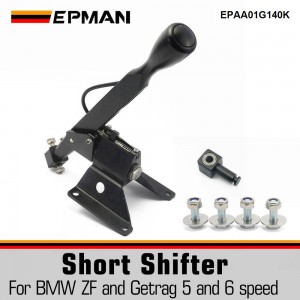EPMAN Aluminum Billet Short Shifter Box For BMW E10 E12 E21 E23 E24 E28 E3 E30 E31 E32 E34 E36 EPAA01G140K