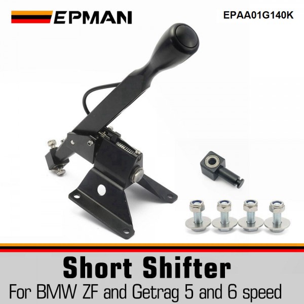 EPMAN Aluminum Billet Short Shifter Box For BMW E10 E12 E21 E23 E24 E28 E3 E30 E31 E32 E34 E36 EPAA01G140K EPMAN Aluminum Billet Short Shifter Box For BMW E10 E12 E21 E23 E24 E28 E3 E30 E31 E32 E34 E36 EPAA01G140K